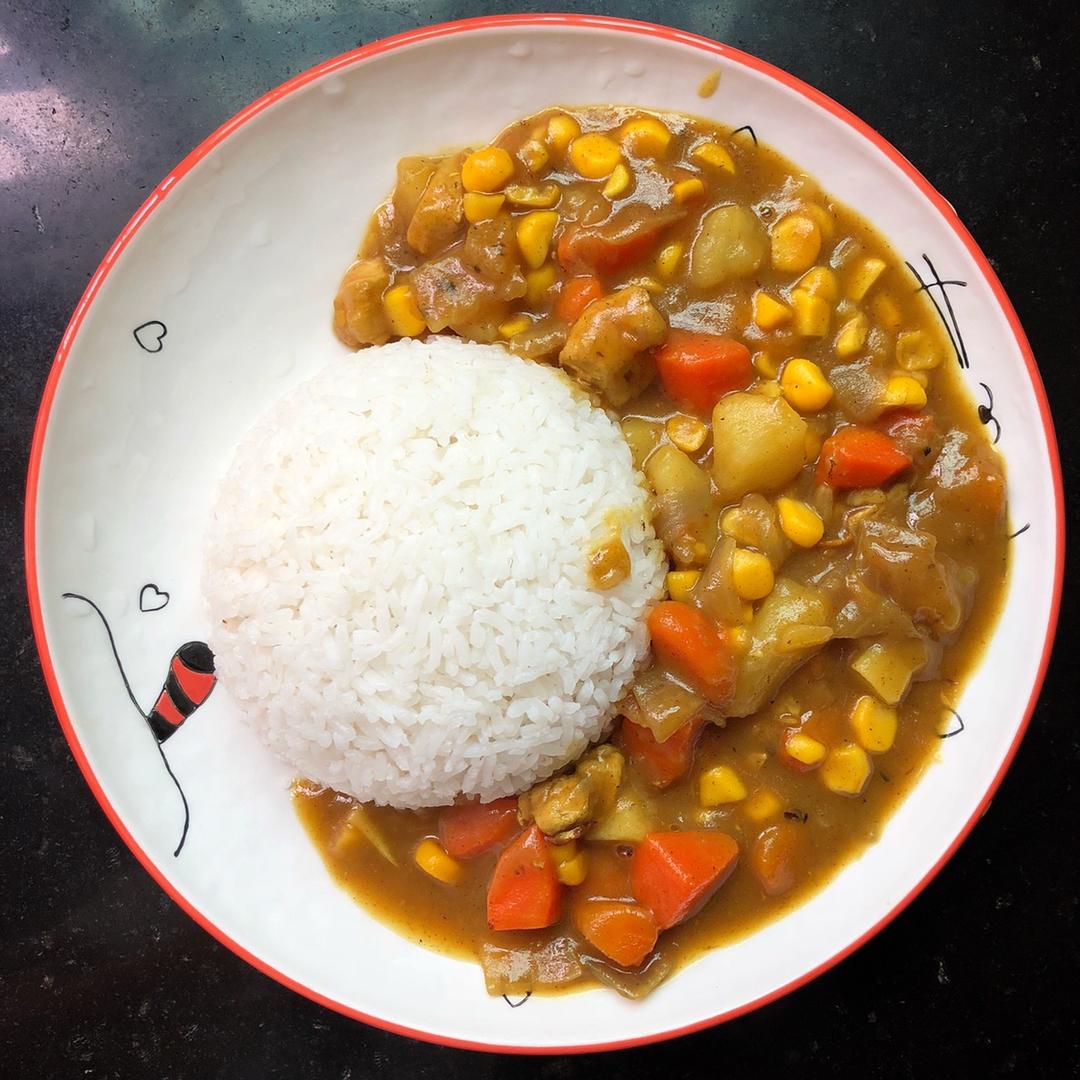 咖喱鸡肉饭