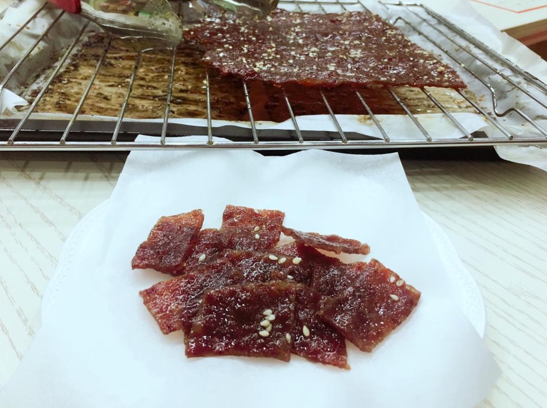 自制超好吃的—蜜汁猪肉脯