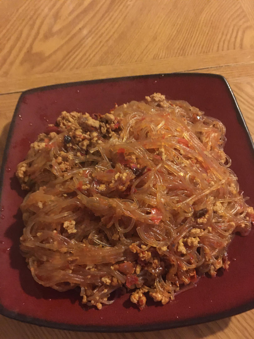 蚂蚁上树(肉末炒粉丝)超下饭‼️十分钟搞定