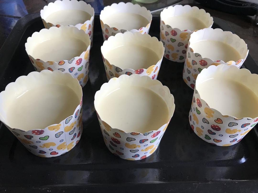 纸杯蛋糕 8寸戚风蛋糕的量