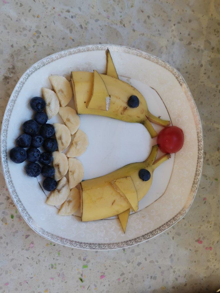 水果拼盘创意海豚香蕉水果切的全部作品