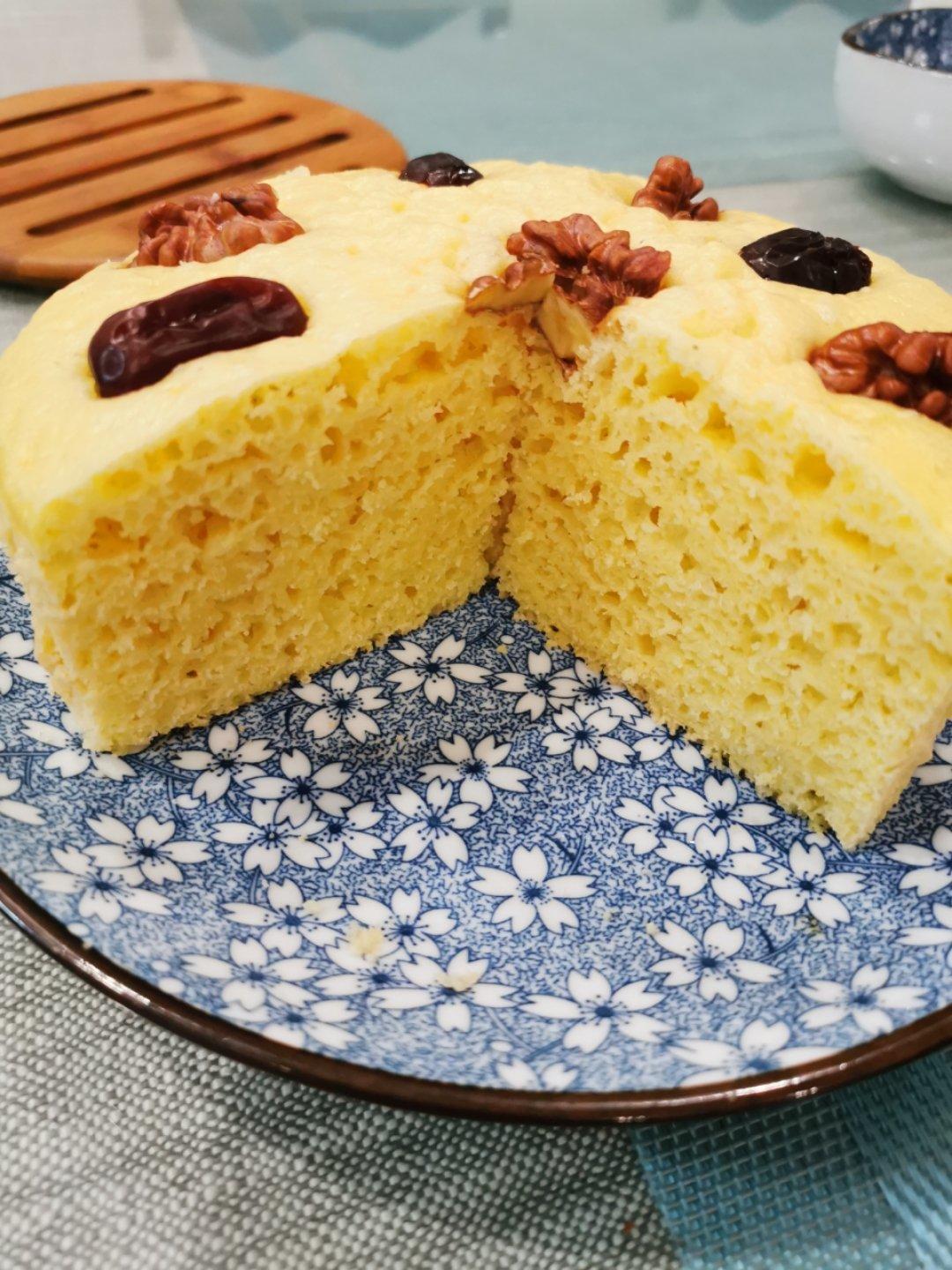 玉米面发糕(原创独家配方)