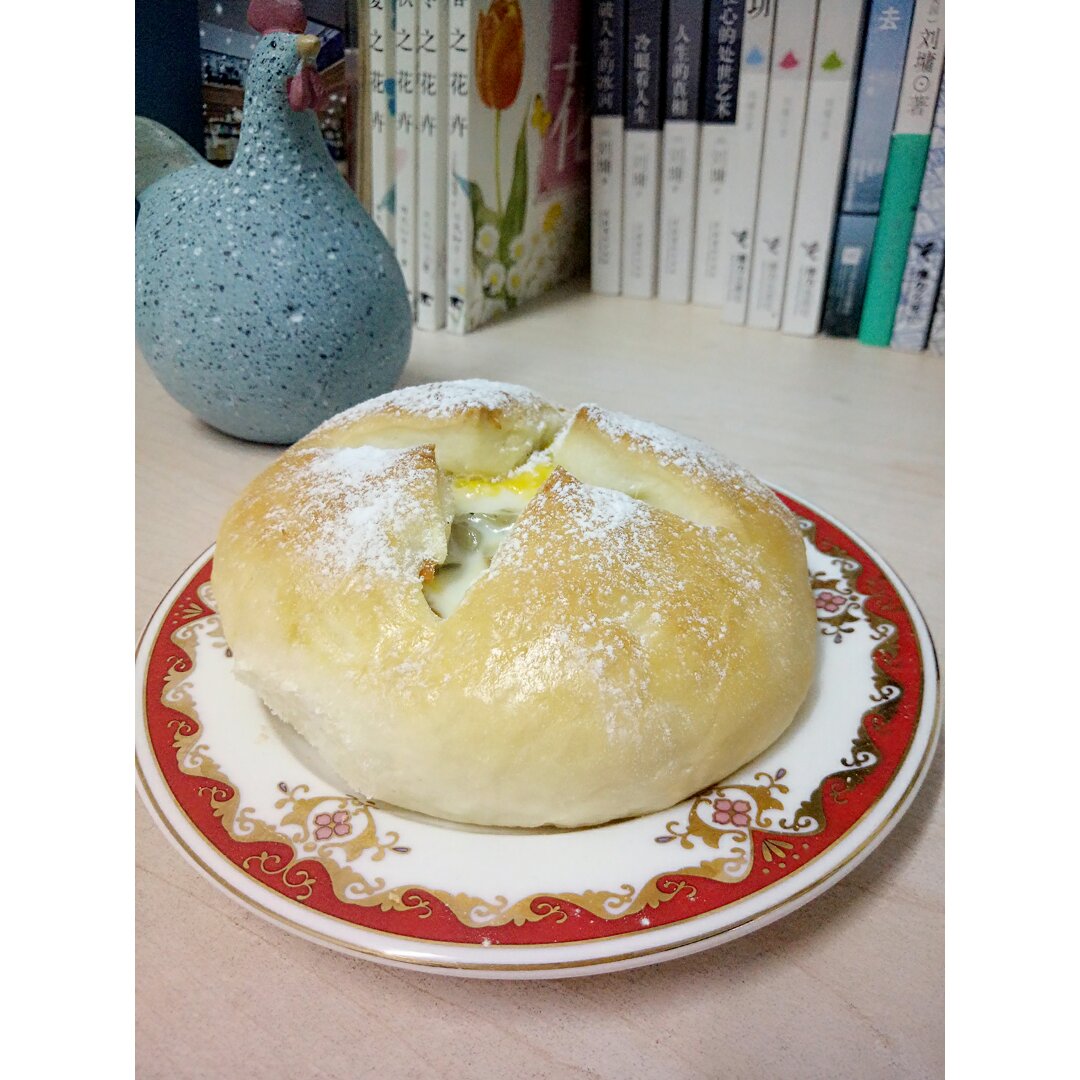 奶汁土豆面包