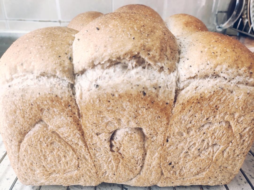 黑芝麻全麦吐司