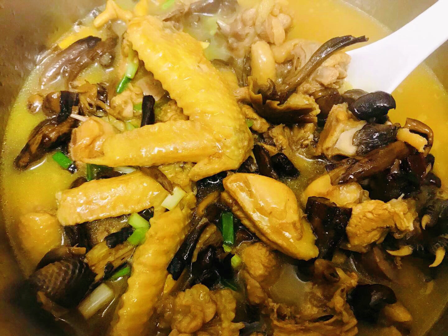 东北宴客大菜~小鸡炖蘑菇的做法 步骤9