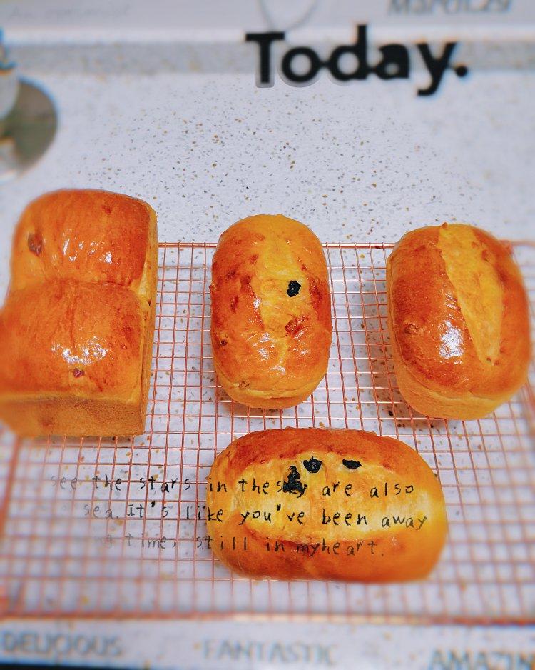 香橙葡萄蛋奶小吐司