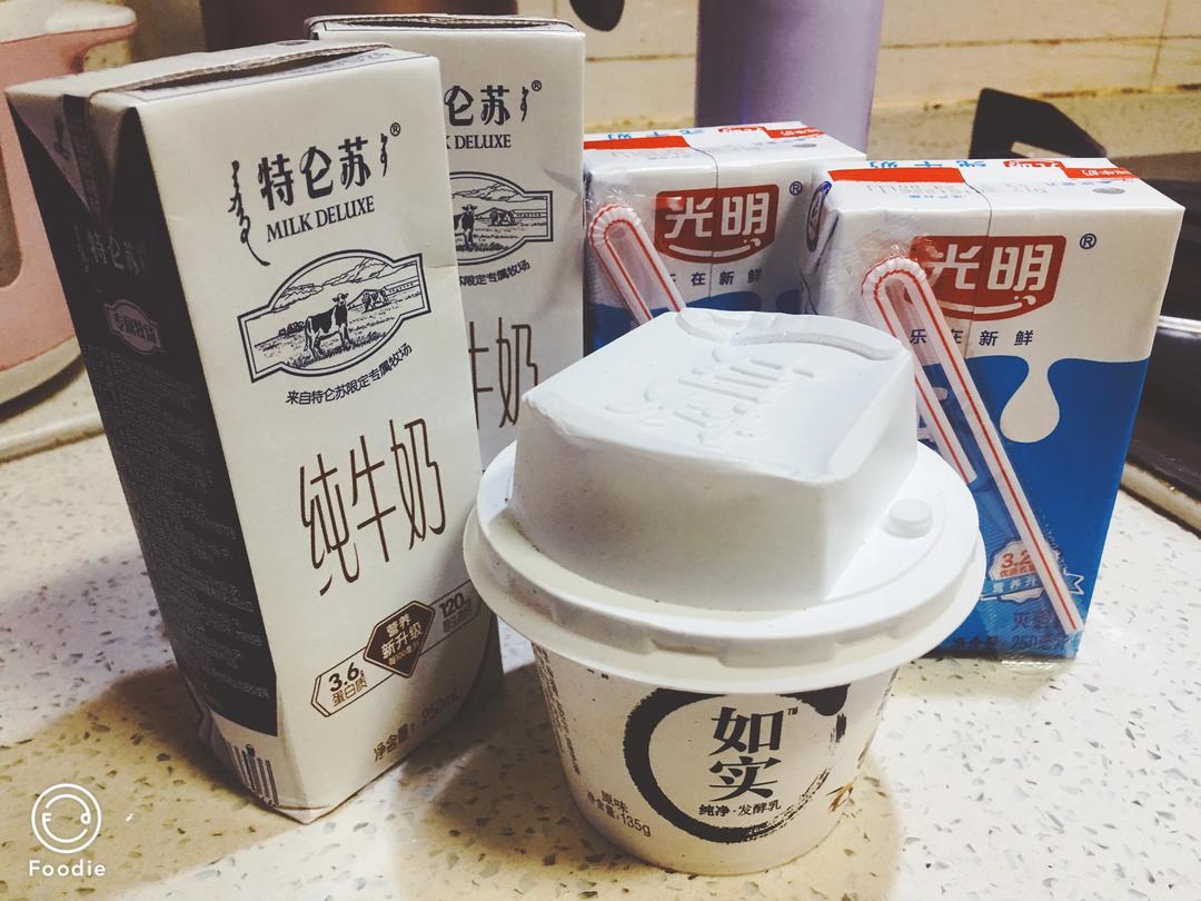 纯奶手撕吐司的做法 步骤1