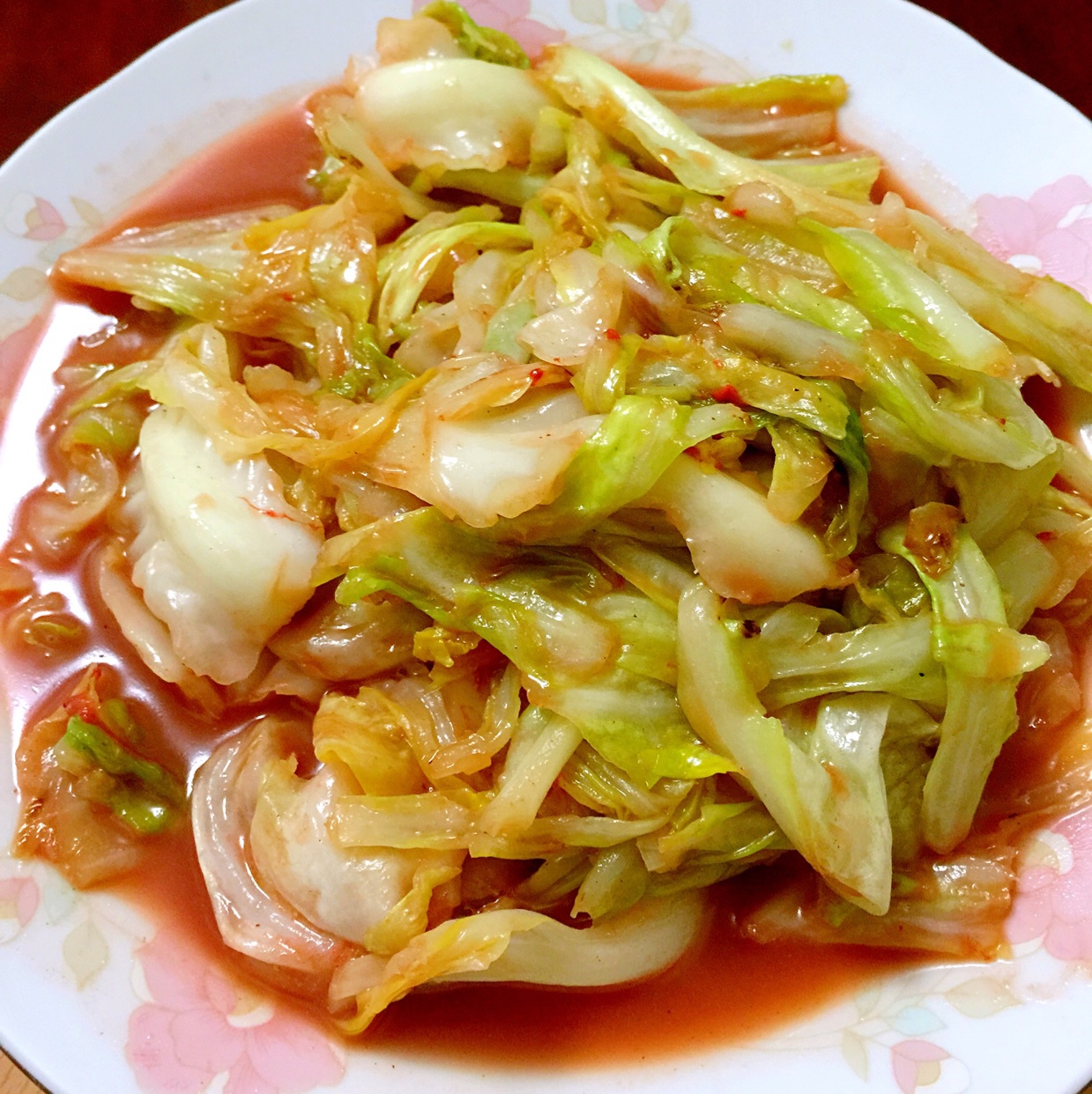 米粥的宝贝猪做的手撕南乳卷心菜