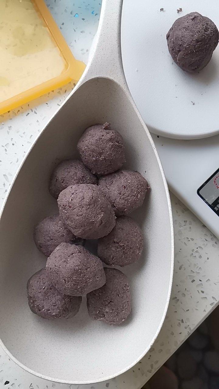 南瓜糯米粉空心麻球