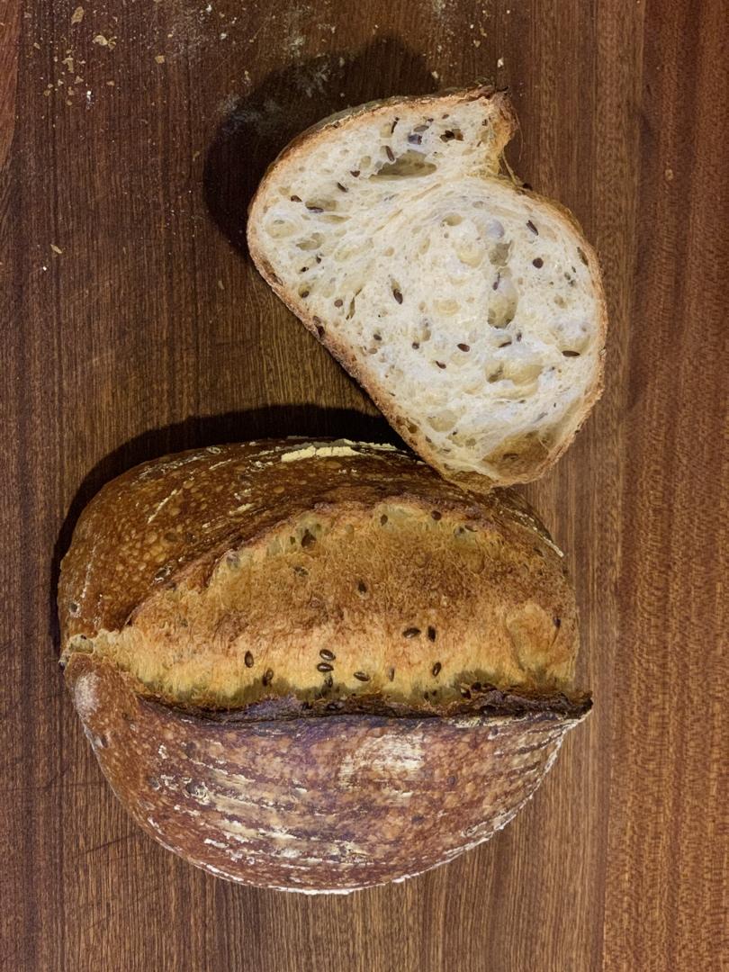 天然酵种乡村欧包/鲁邦种