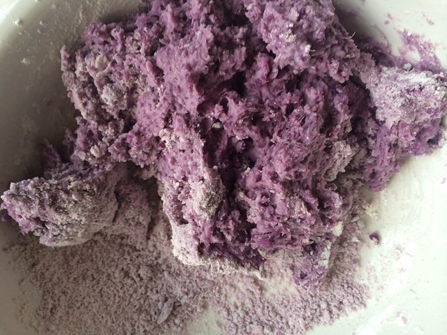 宝宝紫薯卷的做法 步骤5