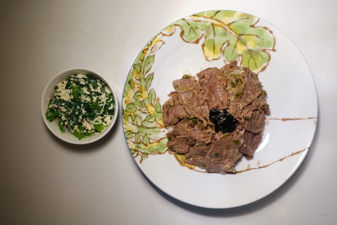 照烧肥牛饭～