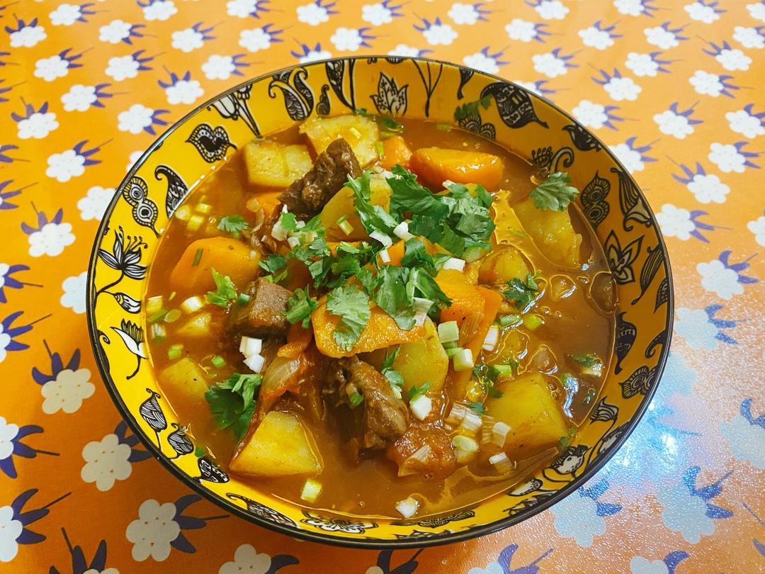番茄土豆炖牛腩