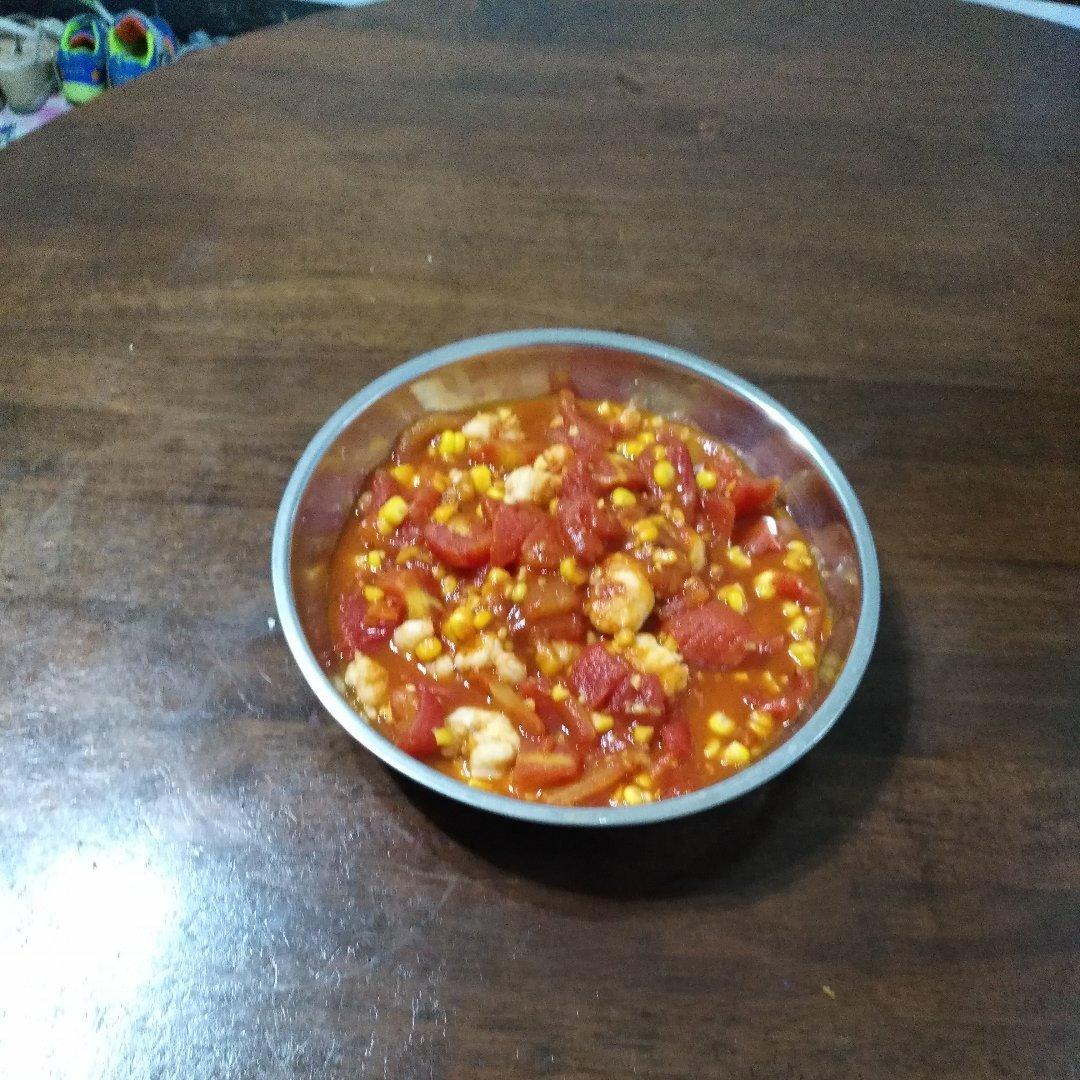 茄汁虾球