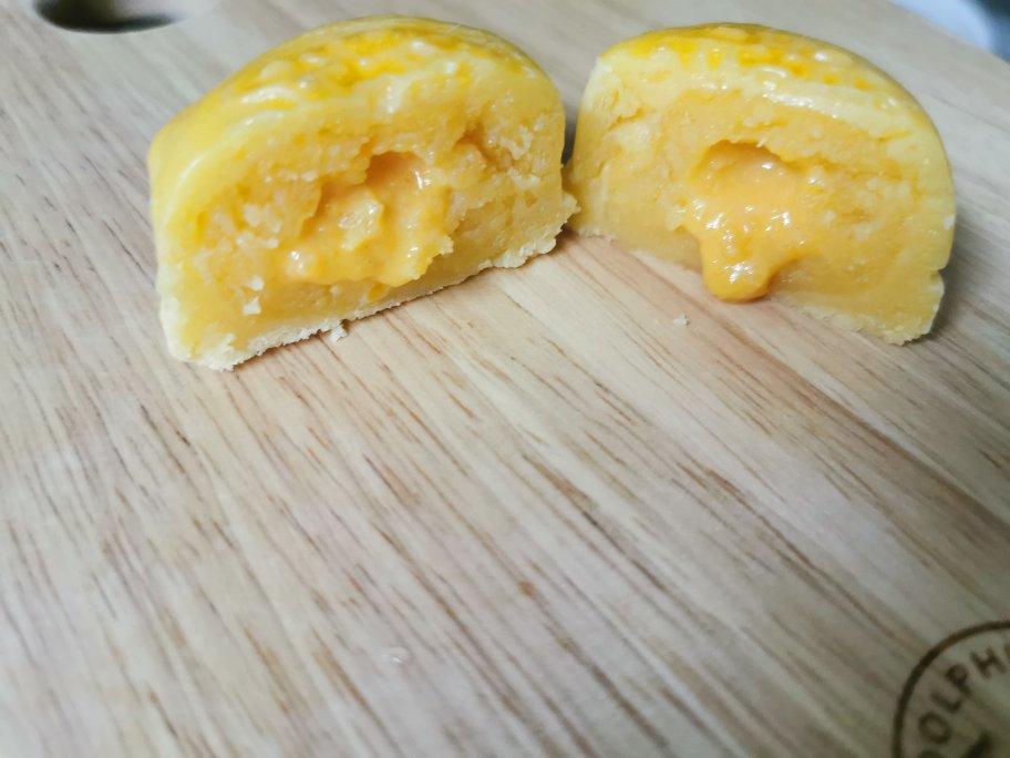 金沙流心奶黄月饼（简化版配方）