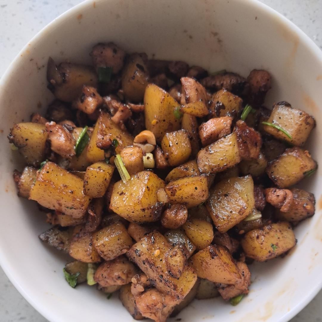 简单零失败‼️比烧烤还好吃的孜然鸡胸肉土豆
