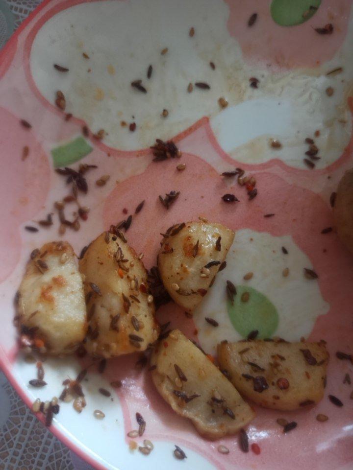 煎炒鱼丸