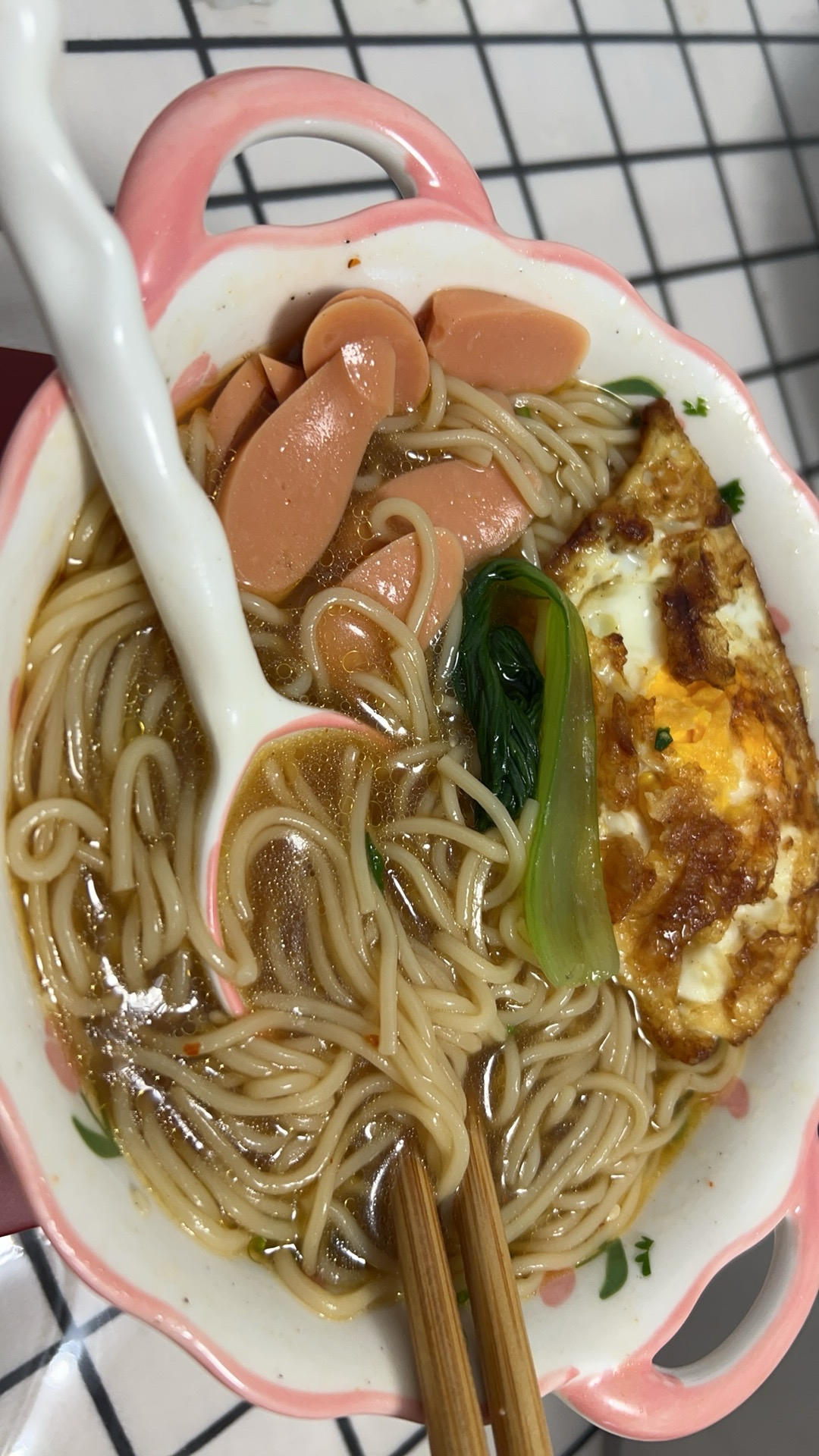 一碗热汤面