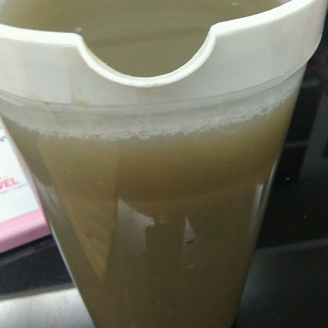 不变色的绿豆沙