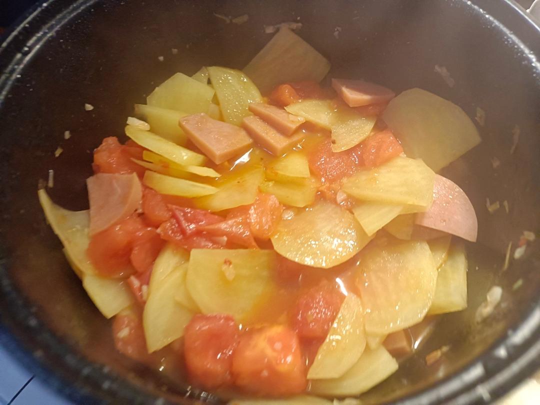 番茄土豆片
