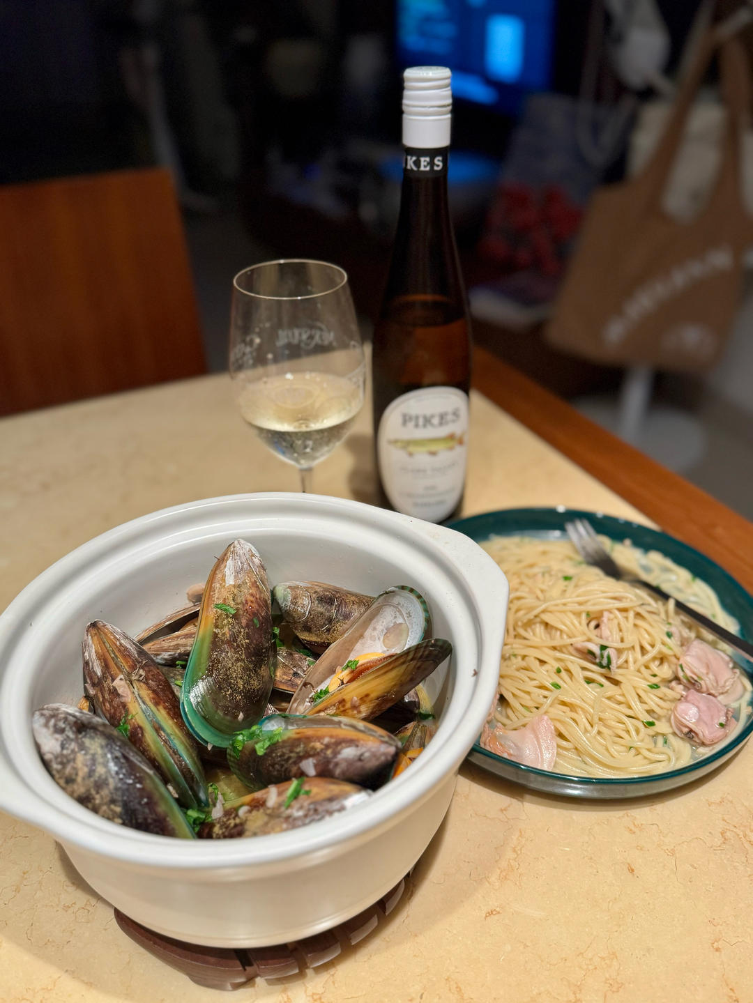 法式白酒青口贝