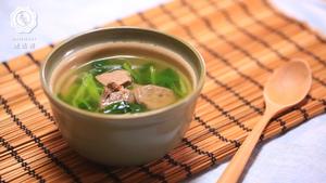 迷迭香：青菜猪肝汤的做法 步骤11
