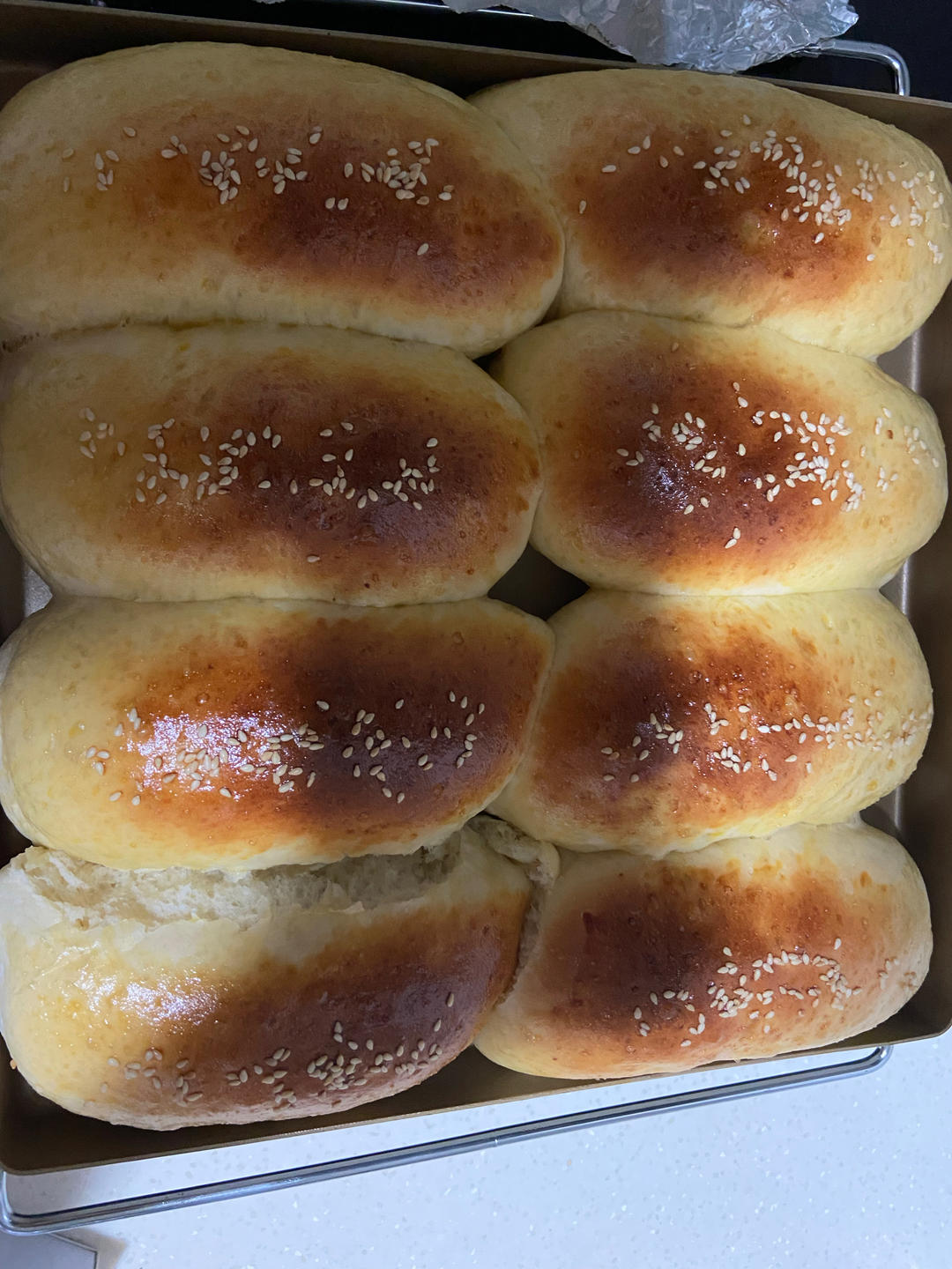 肉松沙拉酱面包（65度汤种）