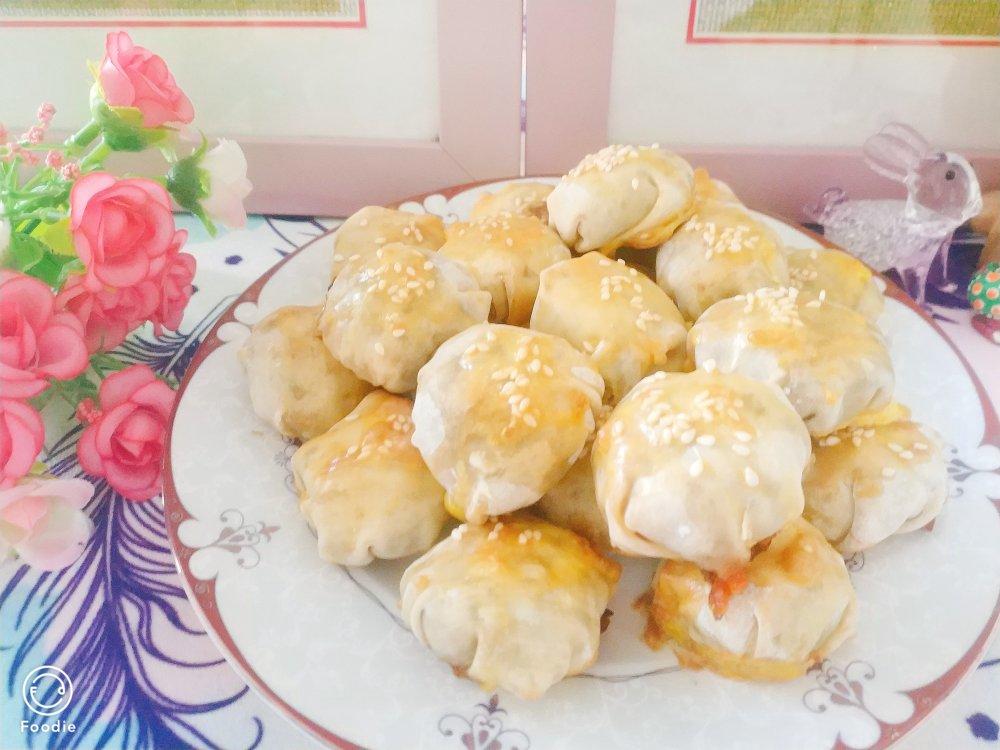 烤包子（市售馄饨皮或饺子皮）