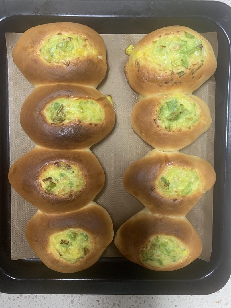 葱香面包