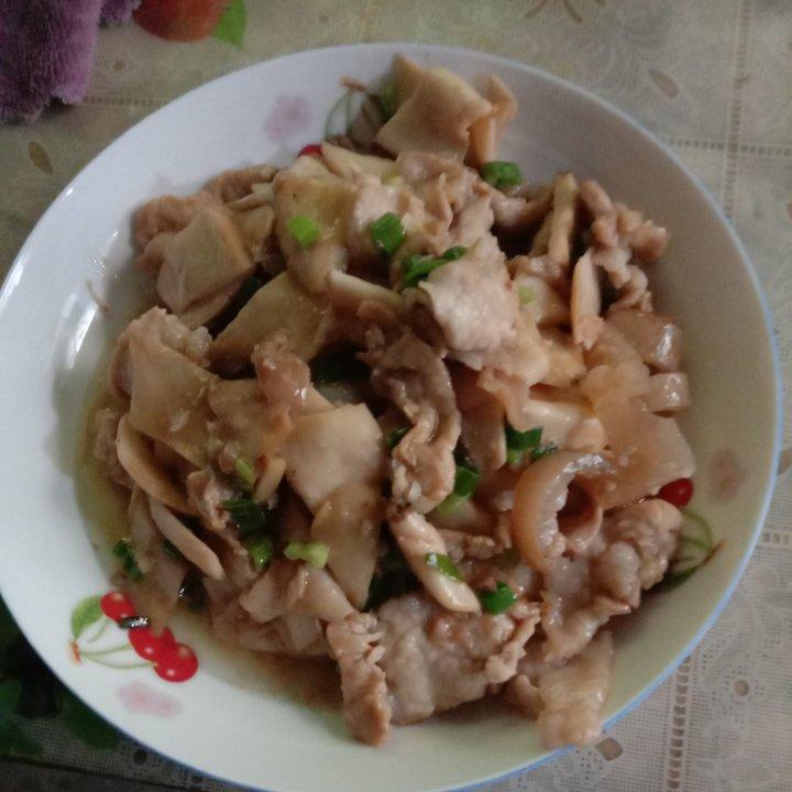 肉炒杏鲍菇
