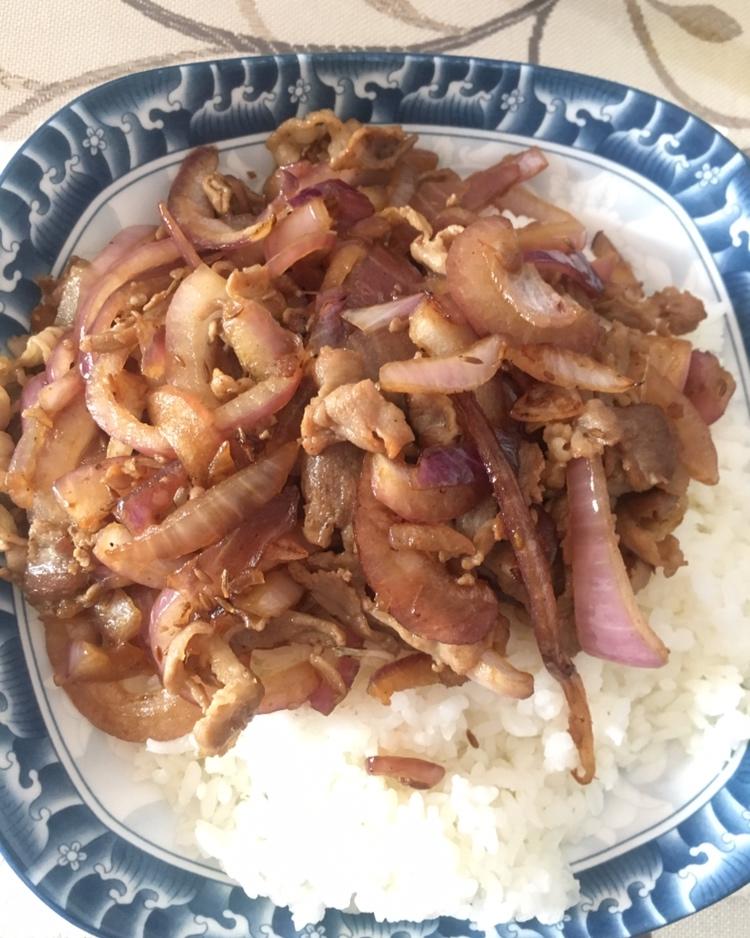 洋葱孜然羊肉片