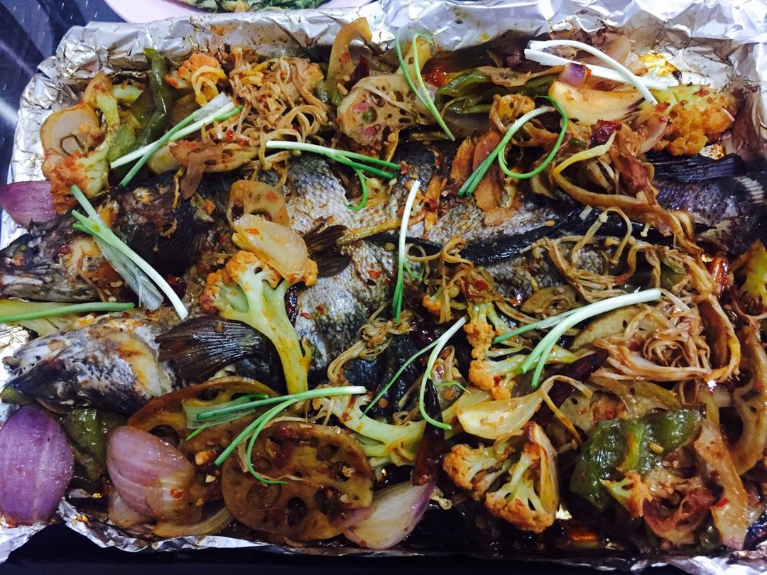 香辣烤鱼-烤箱版