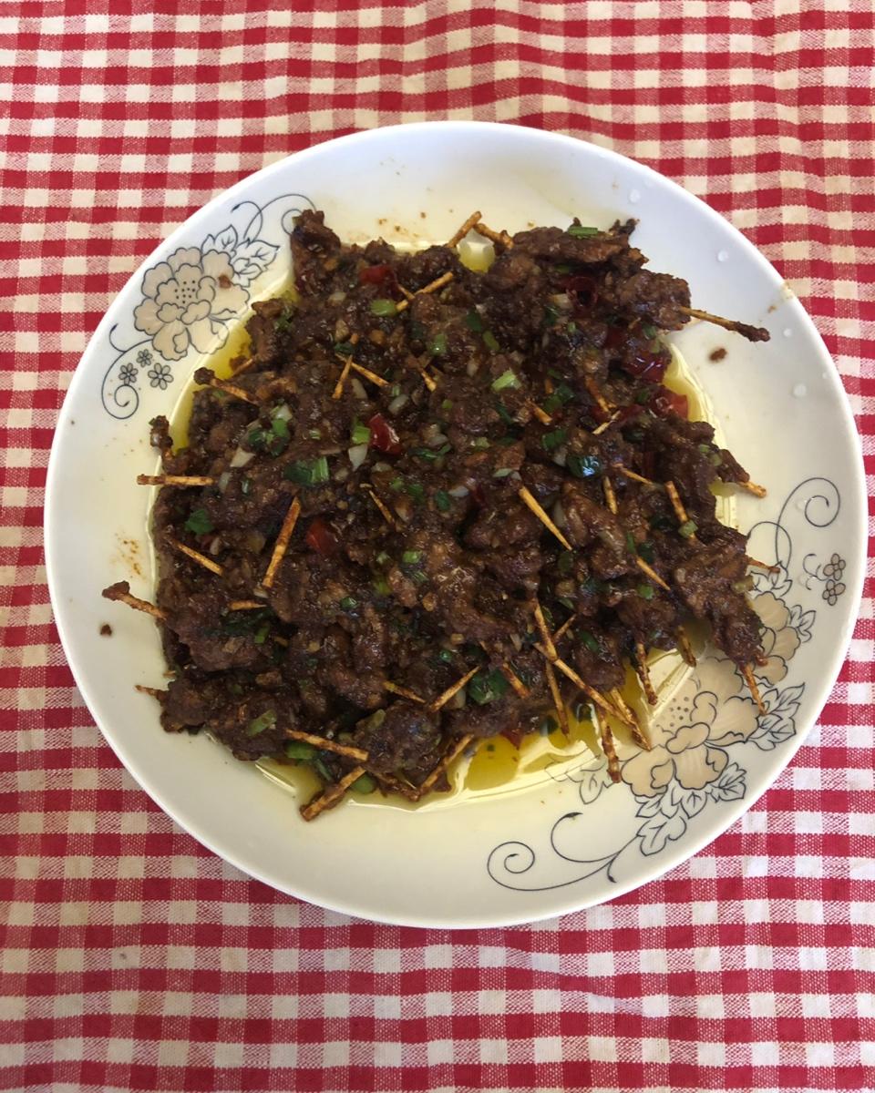 牙签牛肉 道地湖南味