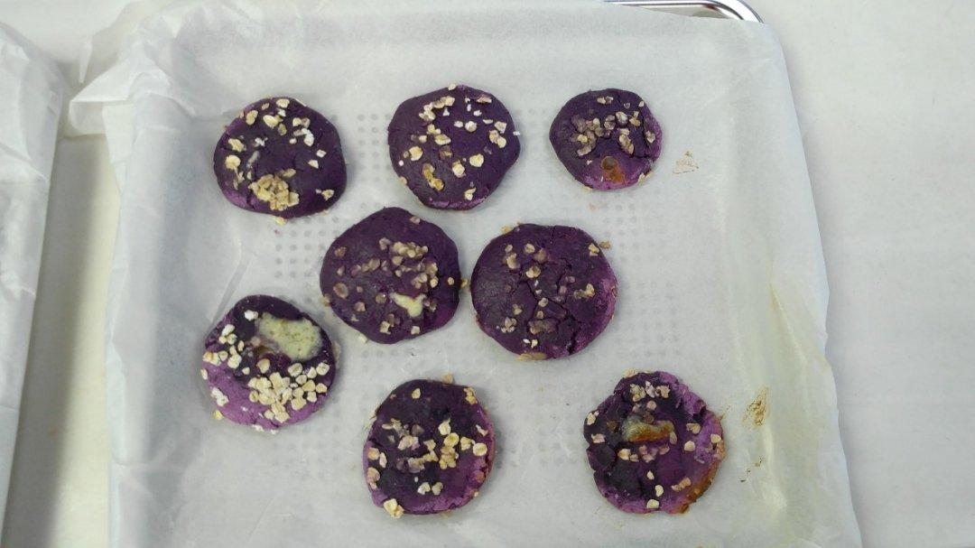 紫薯芝香糯米饼