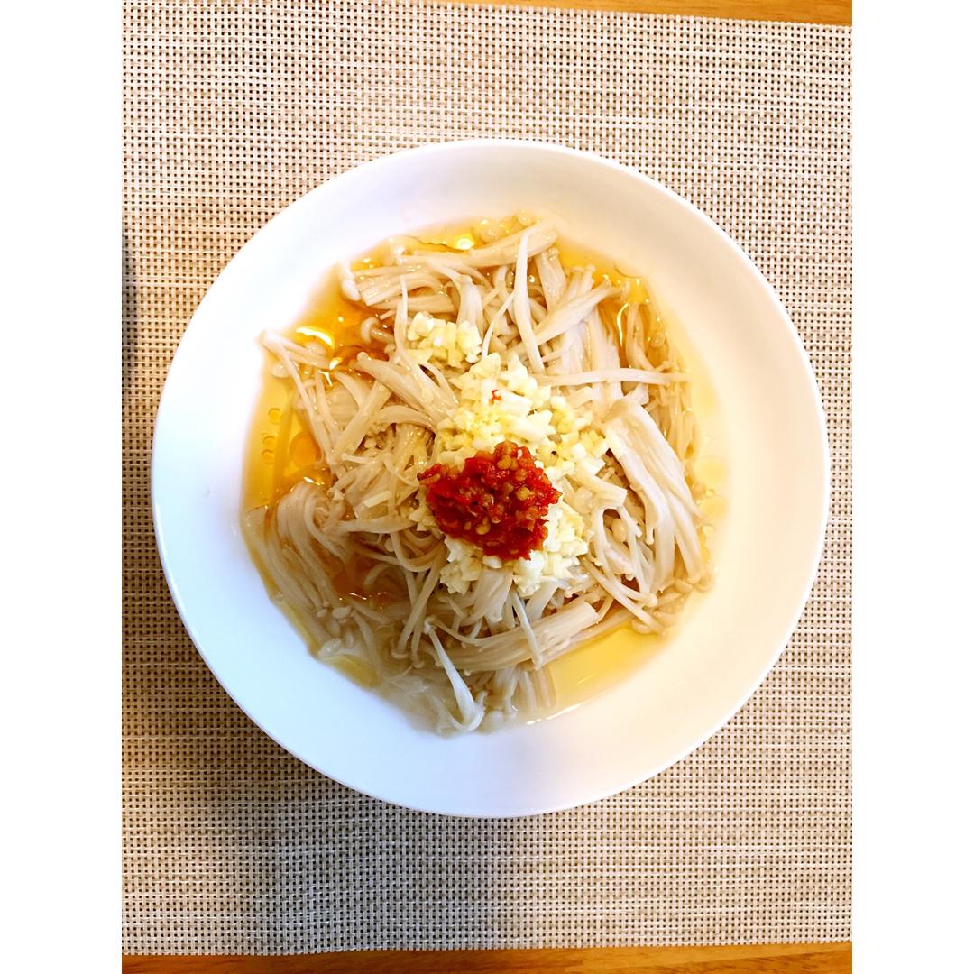 蒜蓉金针菇