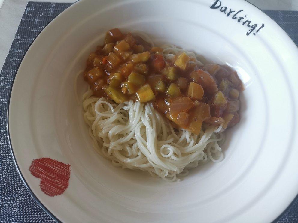 懒人美味 茄子打卤面