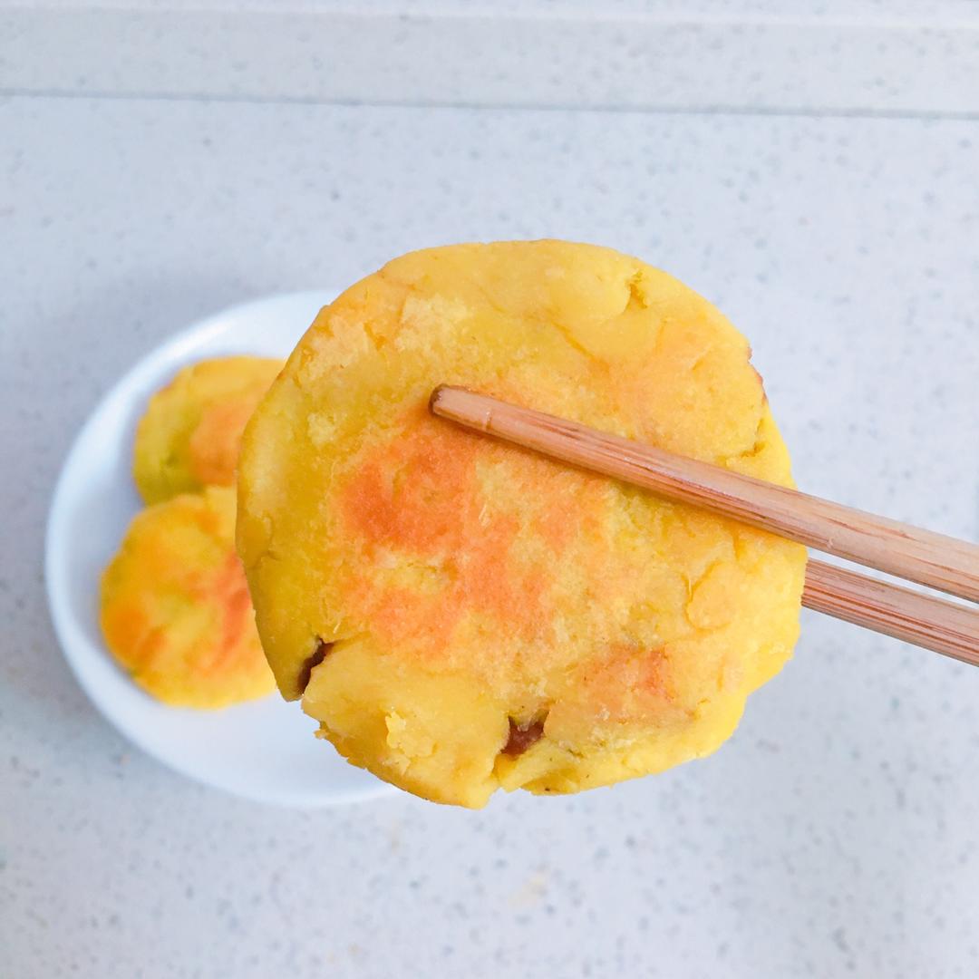 老少皆宜的红薯饼！软糯香甜哦！