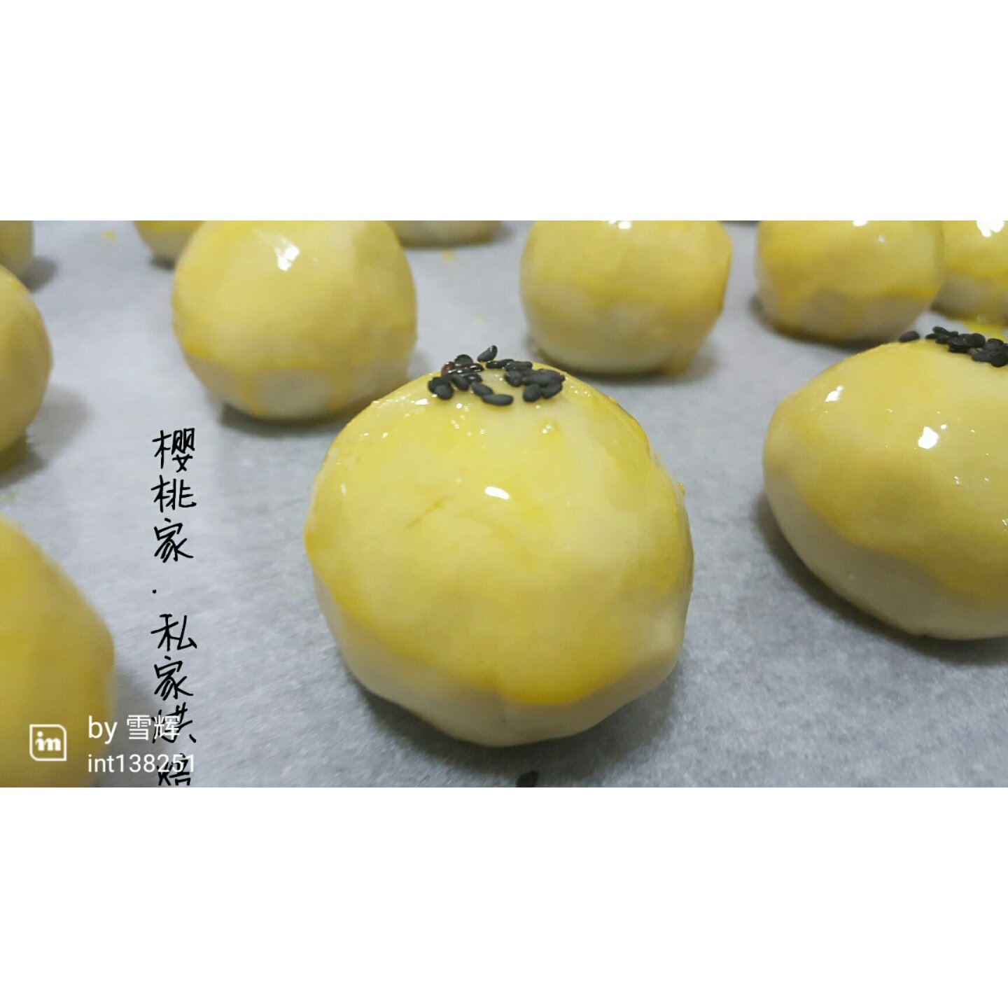 蛋黄酥 Danhuangsu