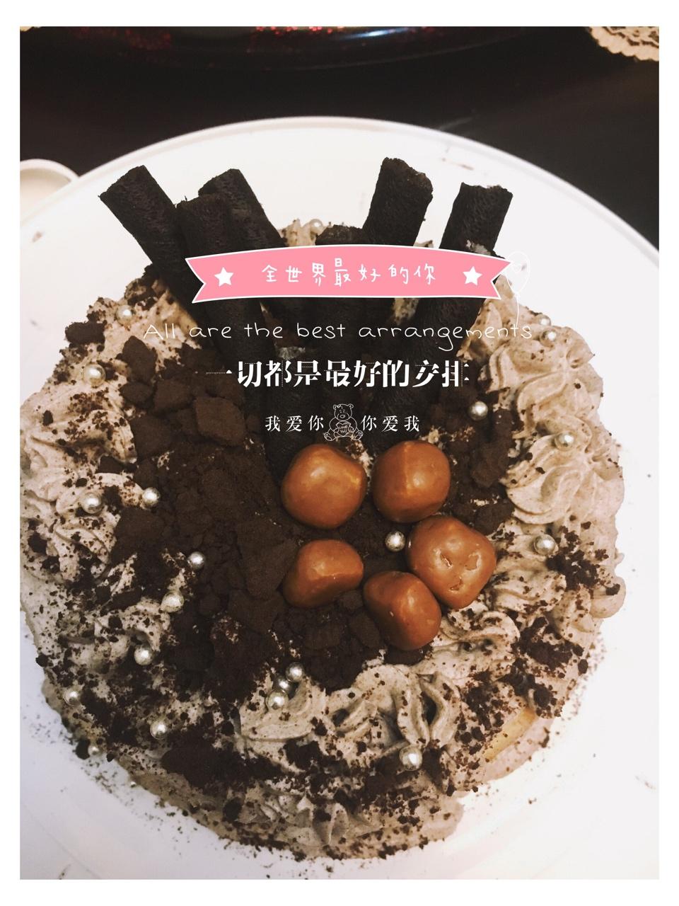 奥利奥咸奶油蛋糕（六寸）
