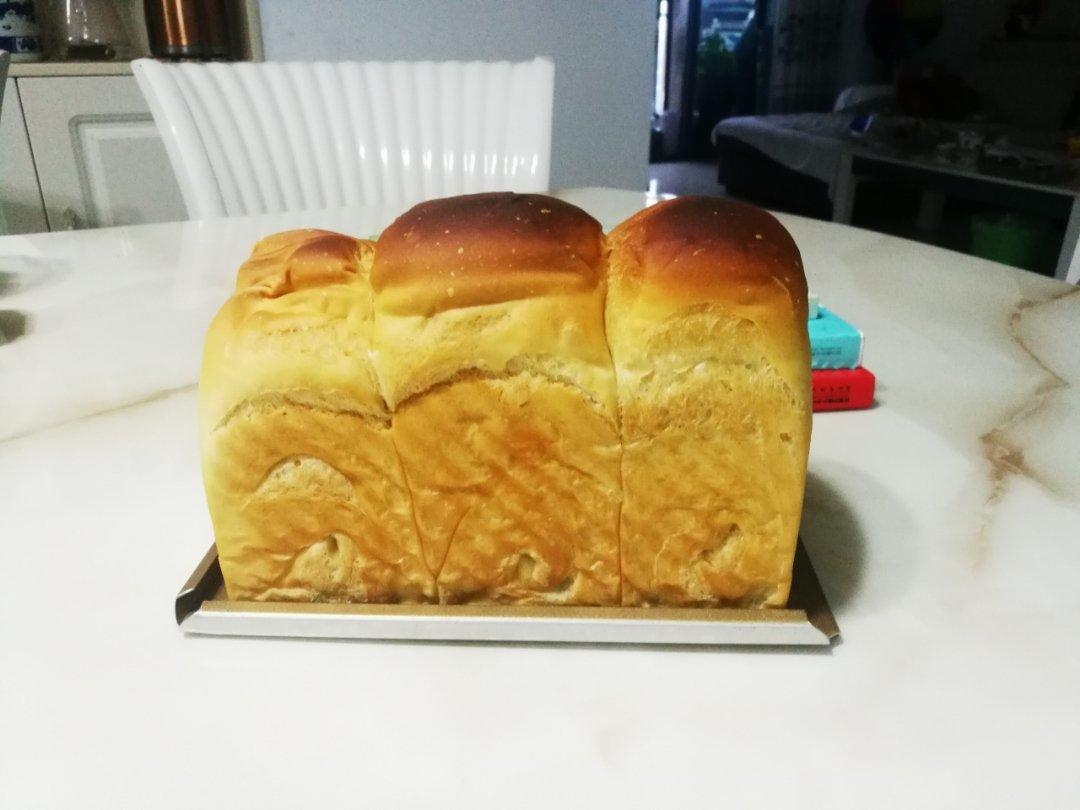一次冷藏发酵吐司超级拉丝柔软(手揉出手套膜)