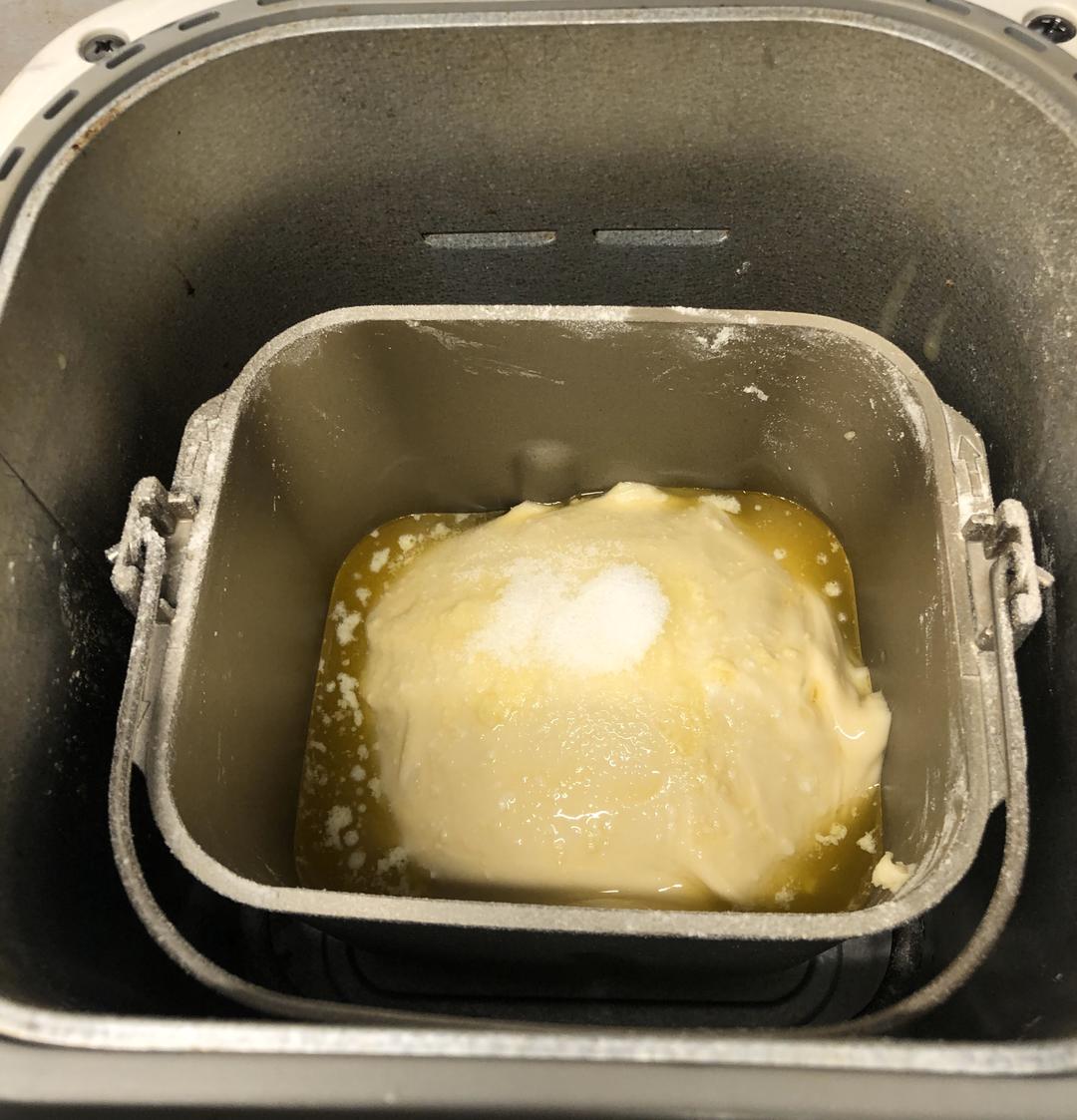 纯奶手撕吐司的做法 步骤1