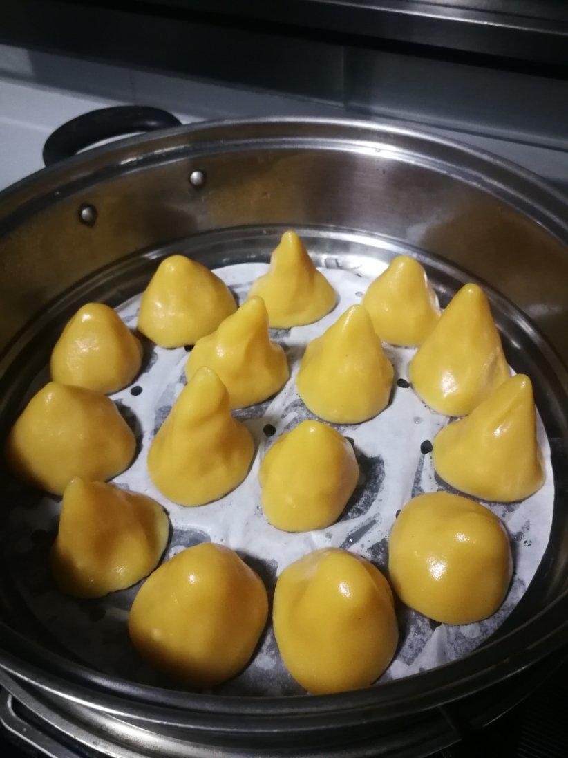 奶香糯米窝窝头