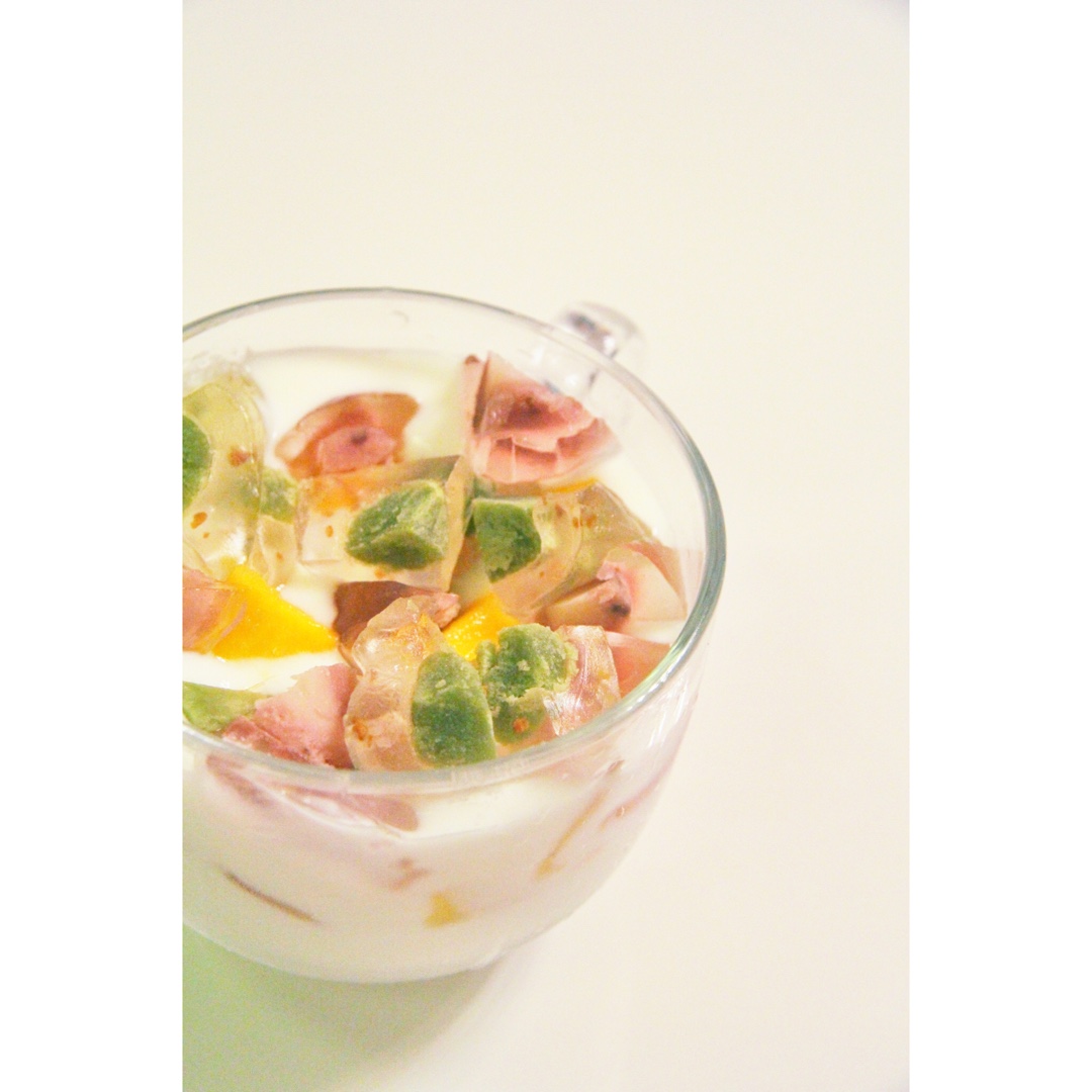 夏日晶莹*星冰粽酸奶慕斯杯