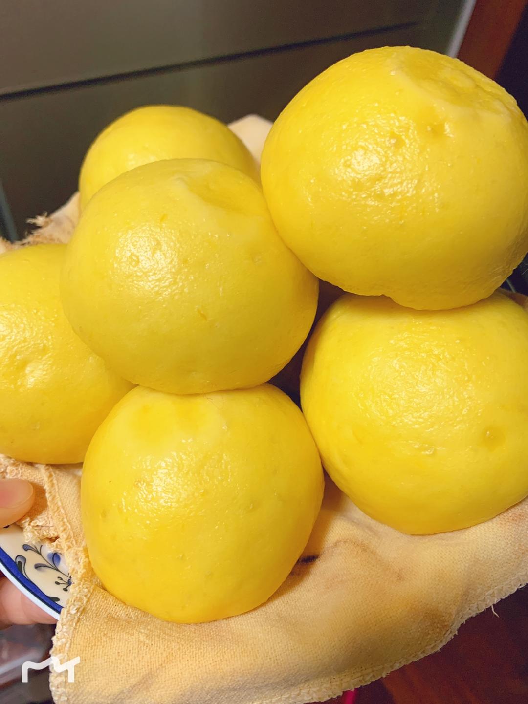 南瓜包（芋头馅）的做法