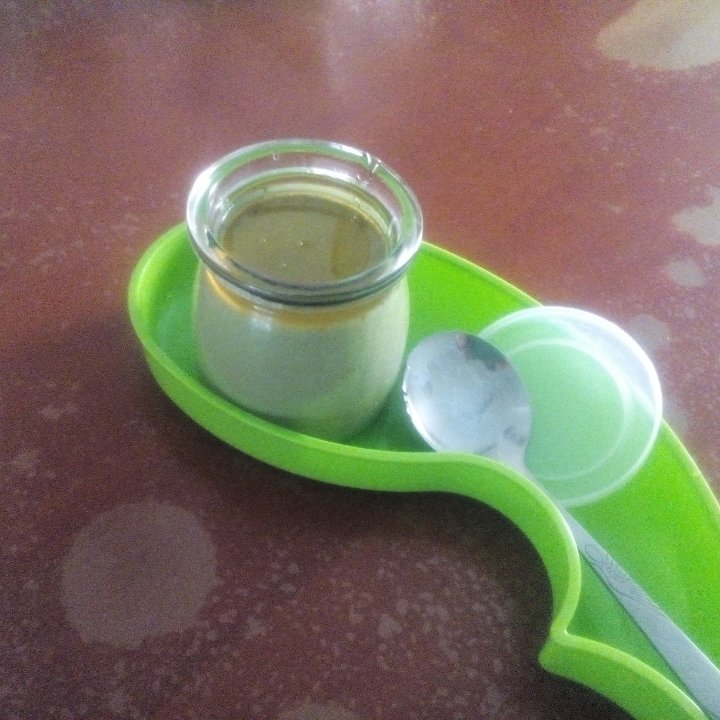 「半糖主义 · 抹茶」  抹茶豆腐布丁