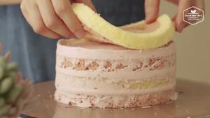 草莓奶油棋格蛋糕—by Cooking Tree的做法 步骤34