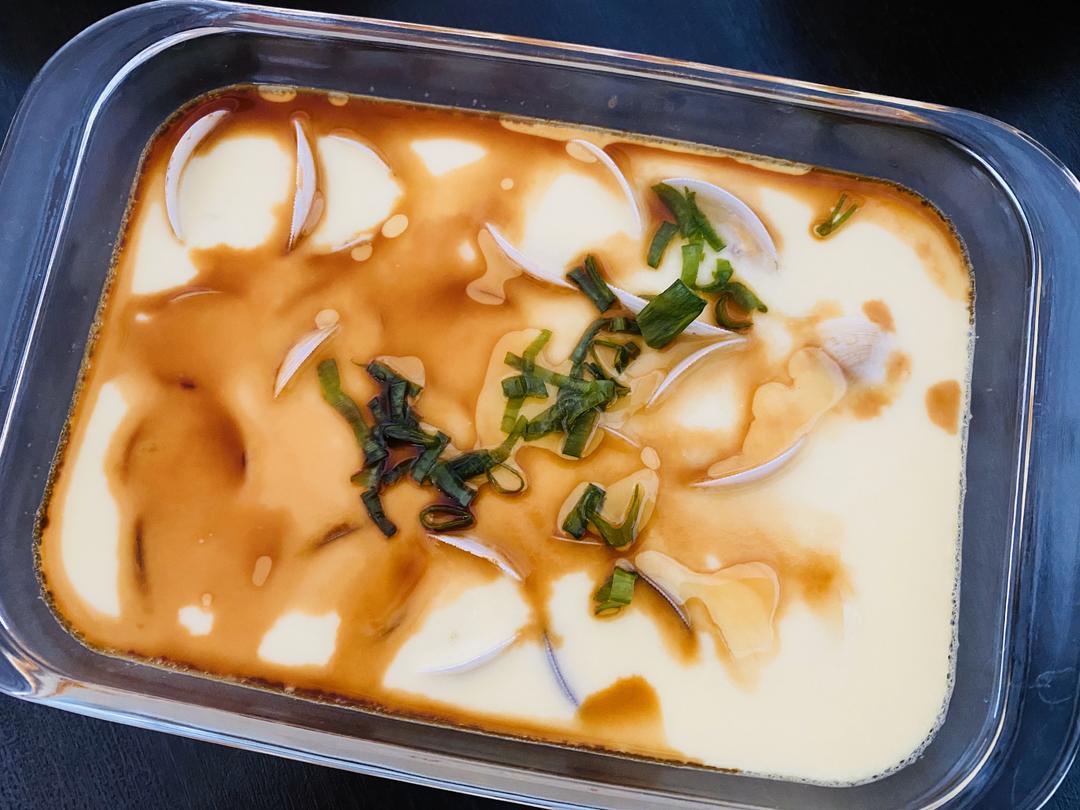 超傻瓜式蛤蜊炖蛋