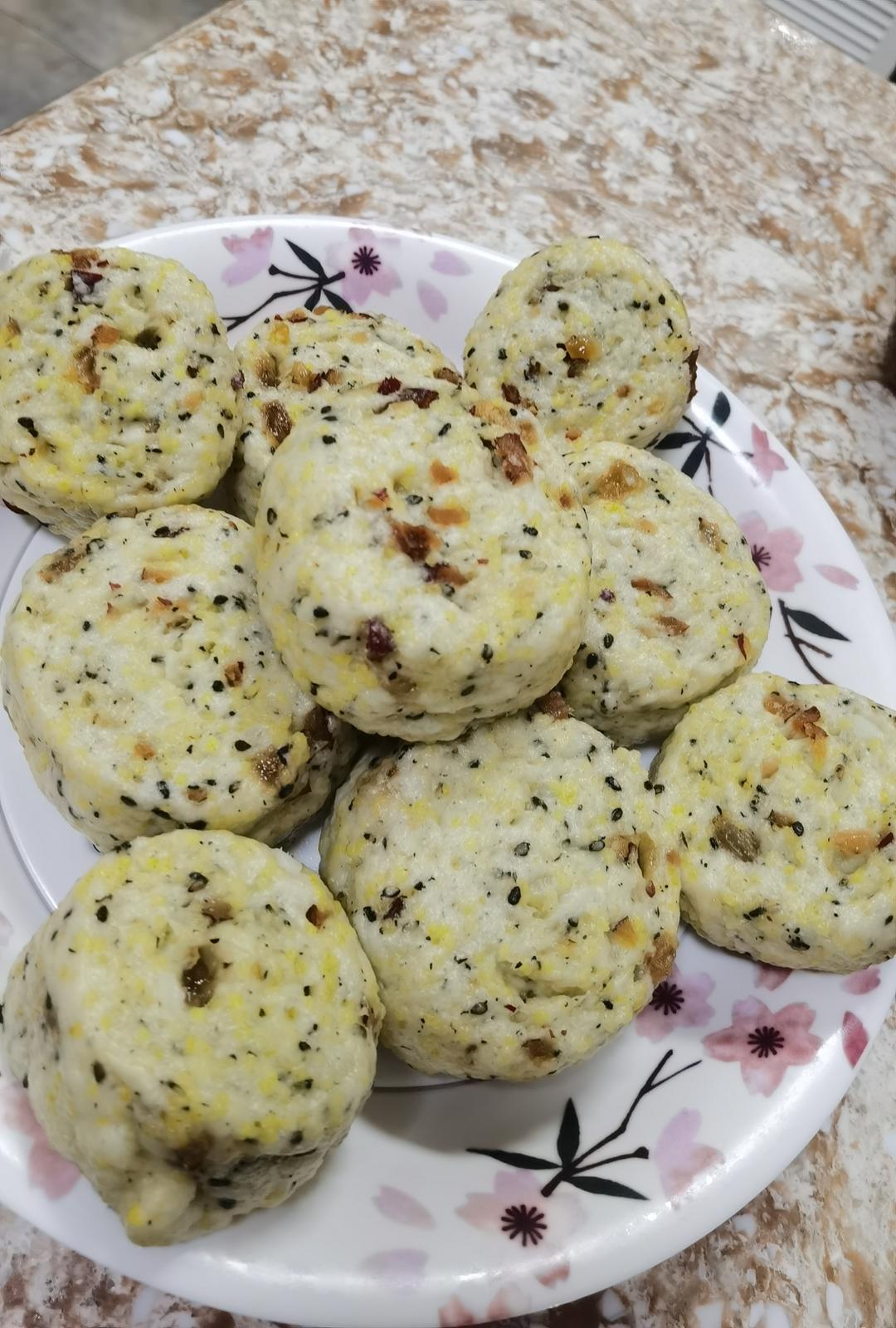 山药小米红枣馒头