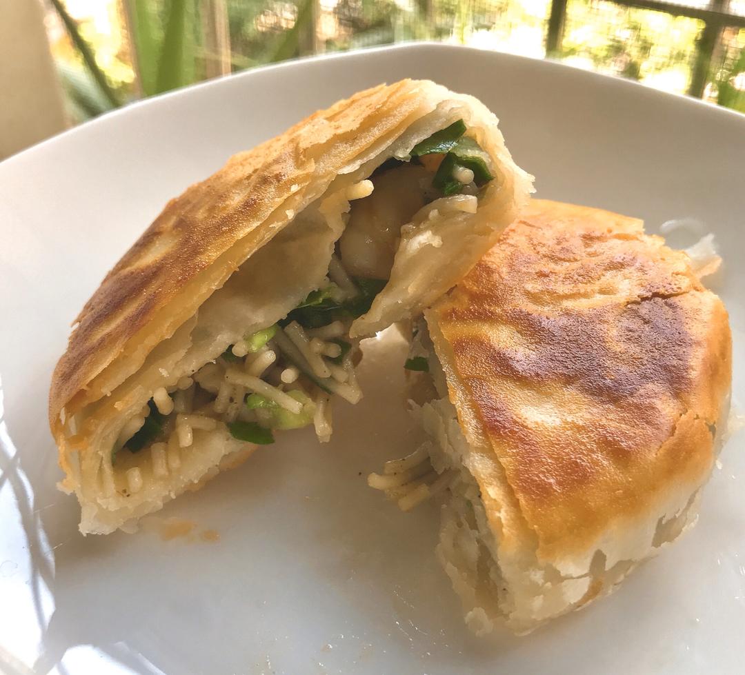 韭菜盒子（油酥皮）