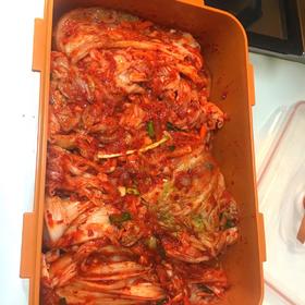 正宗韩国泡菜（youtube上韩国厨师Maangchi的菜谱）